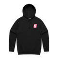 Black front flat lay