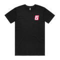 Black front flat lay