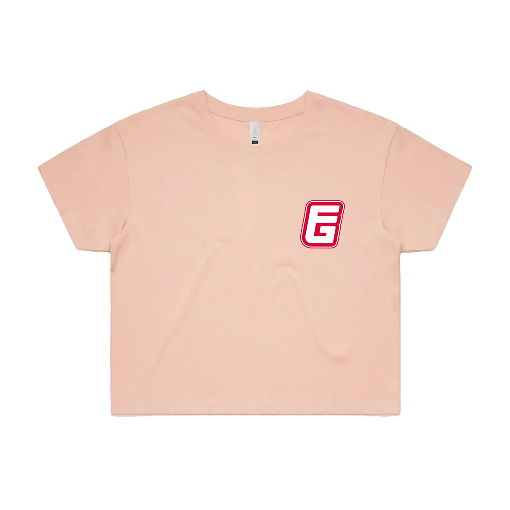 Pale Pink front flat lay