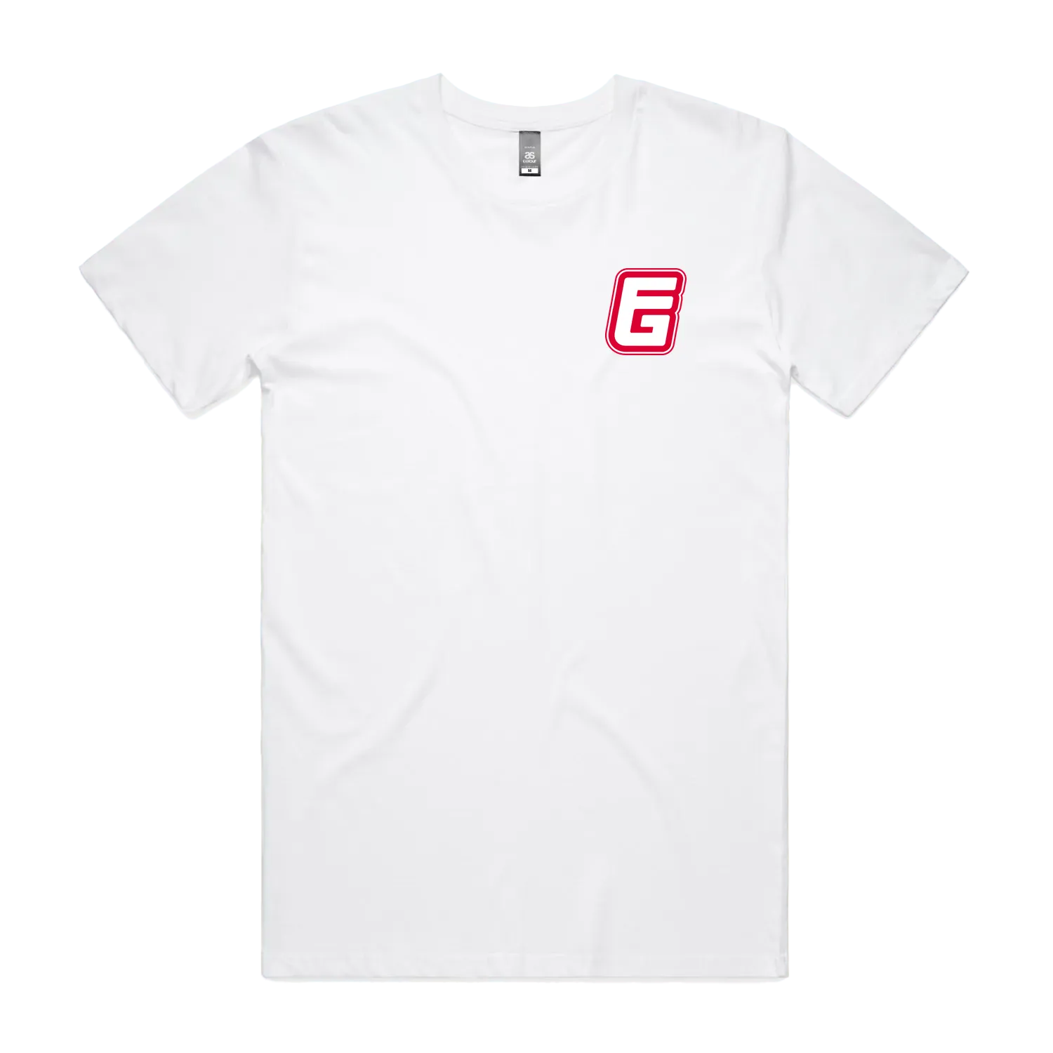 White front flat lay