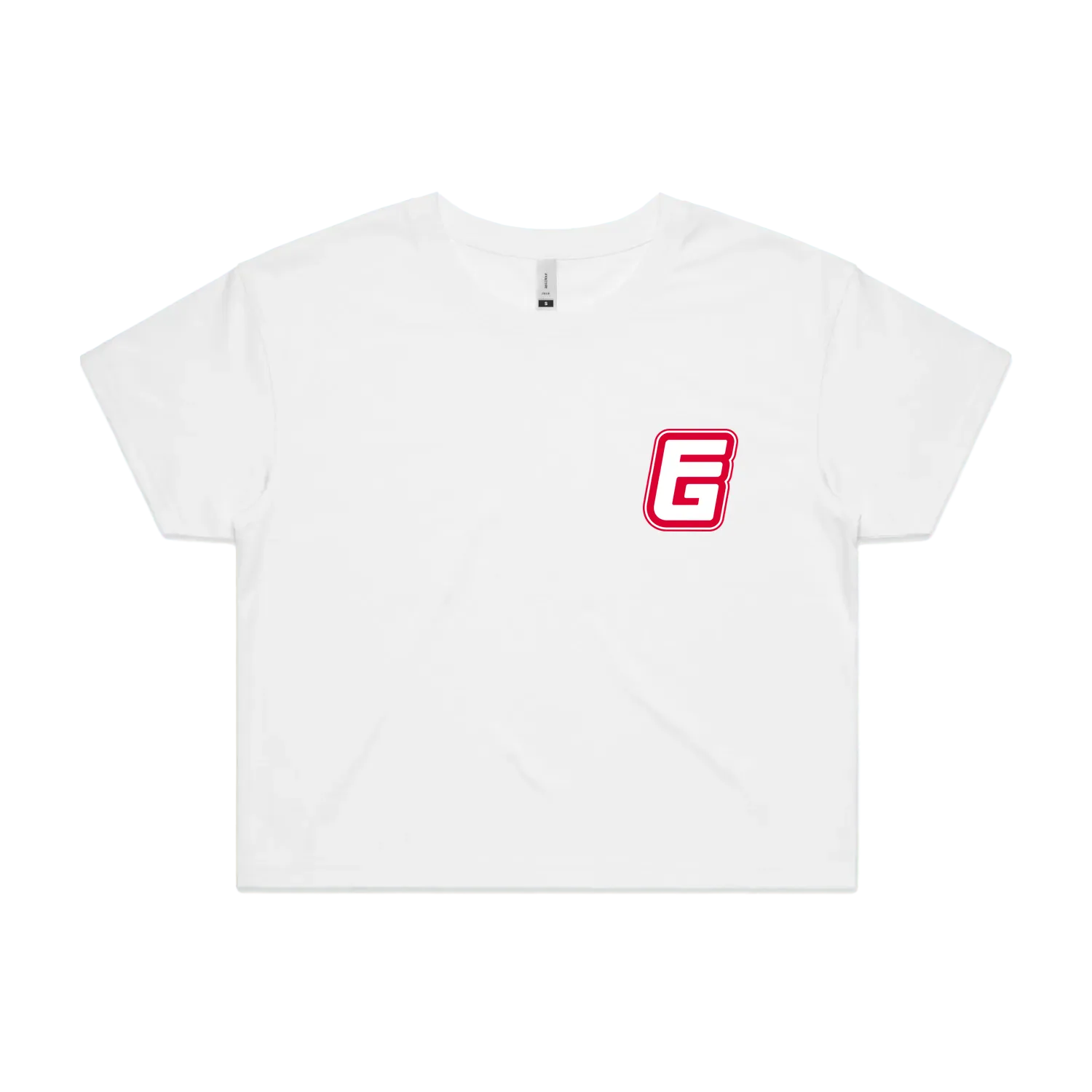 White front flat lay